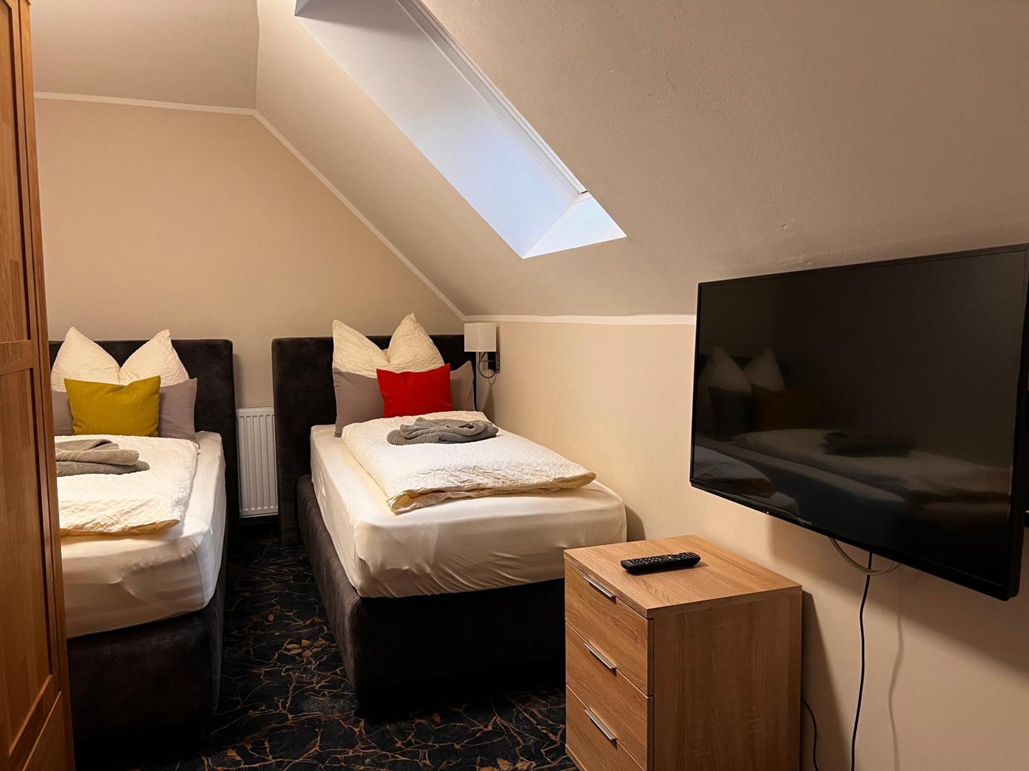 Gaestehaus Am Kurpark Hotel Garni ホルン・バート・マインベルク エクステリア 写真