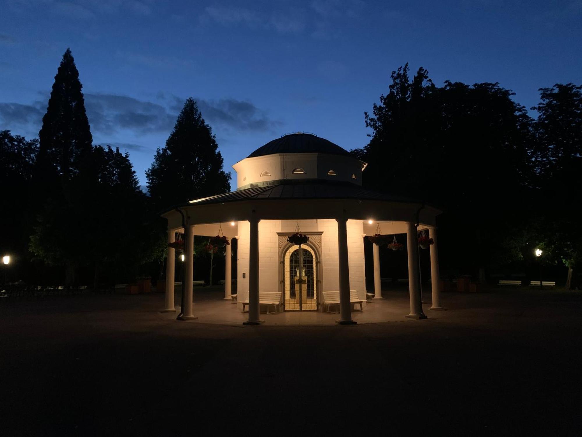 Gaestehaus Am Kurpark Hotel Garni ホルン・バート・マインベルク エクステリア 写真