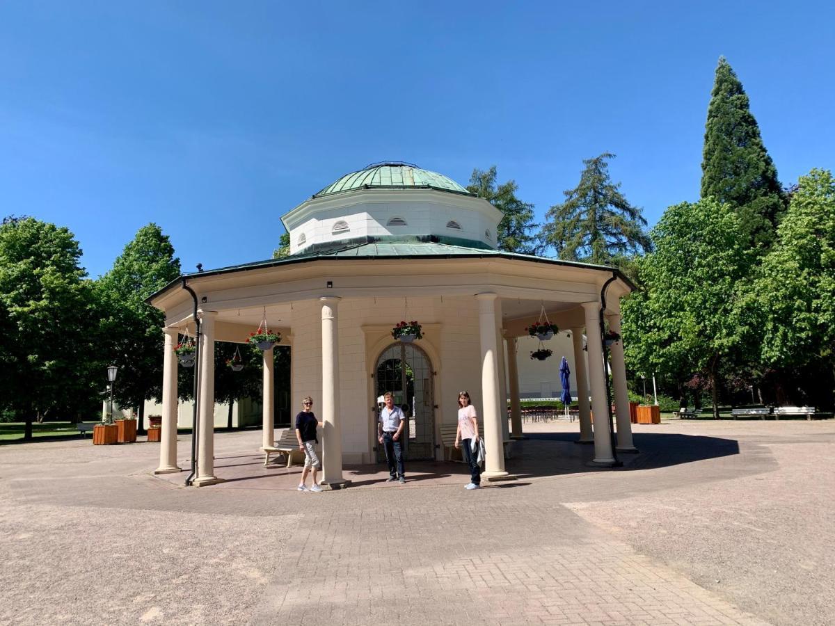 Gaestehaus Am Kurpark Hotel Garni ホルン・バート・マインベルク エクステリア 写真